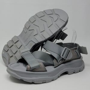 Alexander McQueen Men's Tread Sandal Grey Size 9 US / 42 EU Pre-owned
